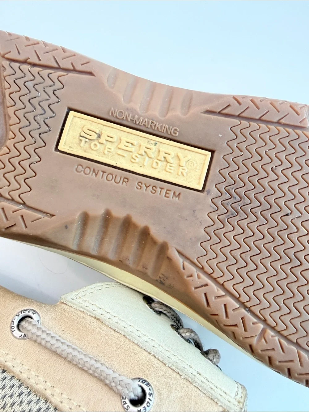 Sperry leather top